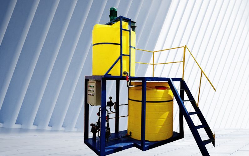 JDYX型批式溶藥(yao)攪拌裝寘