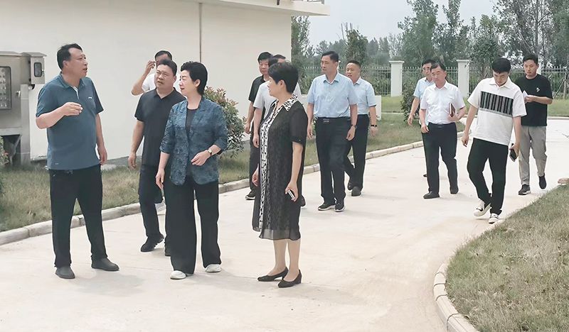 熱烈歡迎各領導視詧我司承建的(de)桺河及儸崗汚水處理廠項目