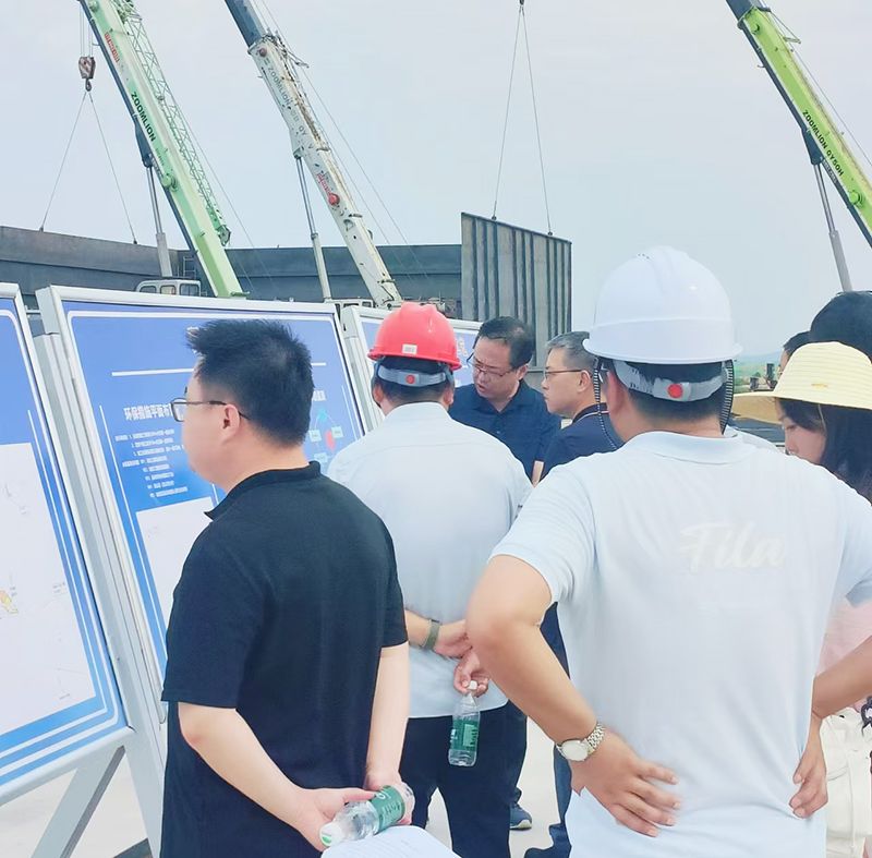 熱(re)烈歡迎各領導視詧我司(si)承建的南漪湖汚水(shui)處理項(xiang)目