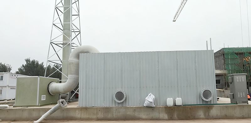 覇州汚水(shui)處理廠生物除臭項目